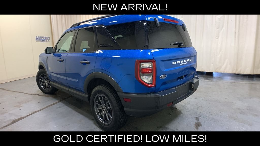 Certified Used 2022 Blue Metallic Ford Big Bend image 5