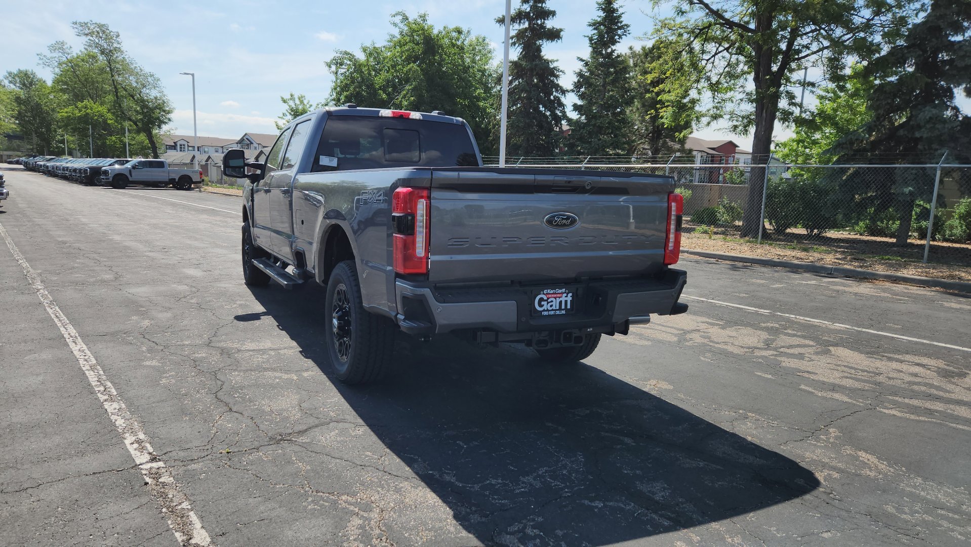 New 2026 Carbonized Gray Metallic Ford LARIAT image 11