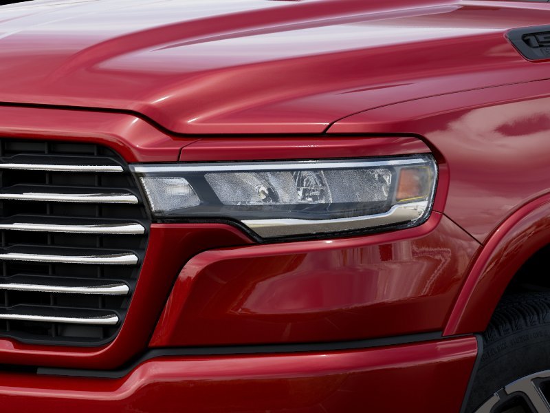 New 2027 Molten Red Pearl-Coat Exterior Paint RAM Laramie image 6