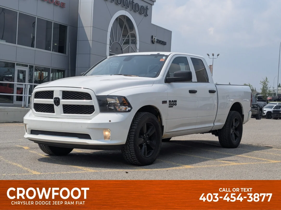 Certified Used 2022 White RAM Express - - Sub Zero Package - Heated Front Seats - Park-Sense - Fog Lamps & More! image 1