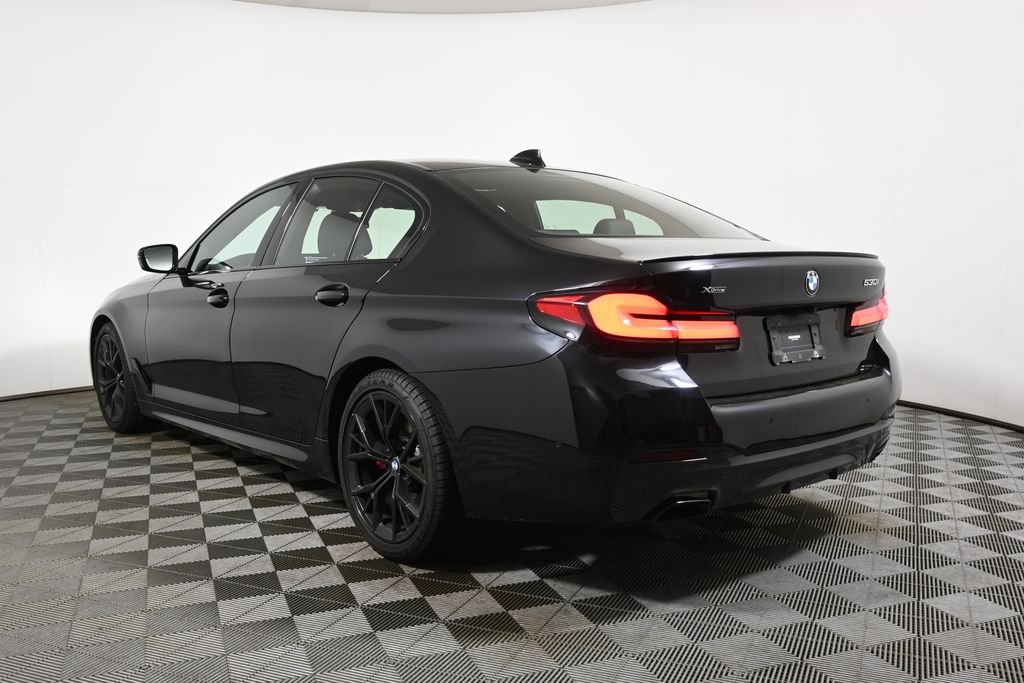 Certified Used 2023 Black Sapphire Metallic BMW 530i xDrive image 9