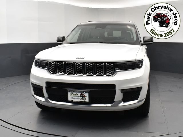 Used 2021 Jeep Grand Cherokee L Summit with VIN 1C4RJKET7M8145501 for sale in Burnsville, Minnesota