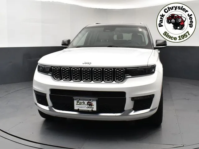 Used 2021 Jeep Grand Cherokee L Summit with VIN 1C4RJKET7M8145501 for sale in Burnsville, Minnesota