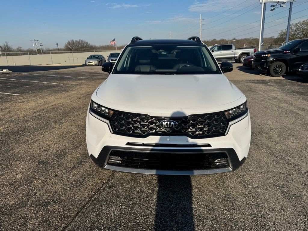 Used 2021 Kia Sorento EX with VIN 5XYRHDLF1MG066290 for sale in Kansas City