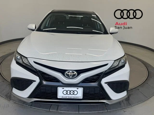 Used 2021 Beige Toyota XSE image 2