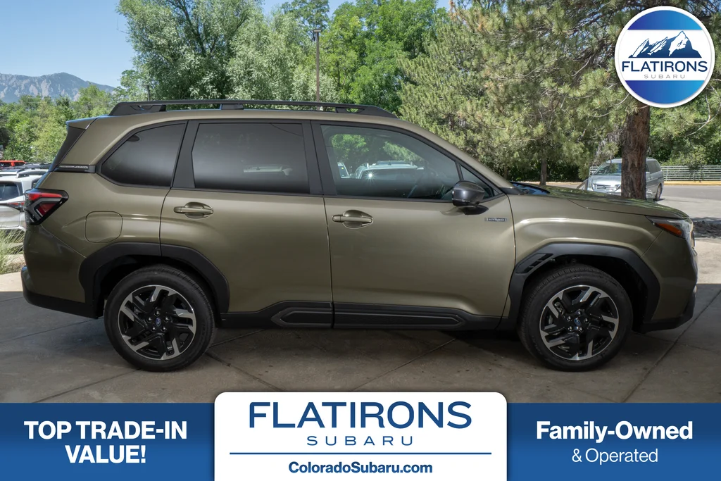 New 2026 AUTUMN GREEN METALLIC Subaru Limited Hybrid image 1