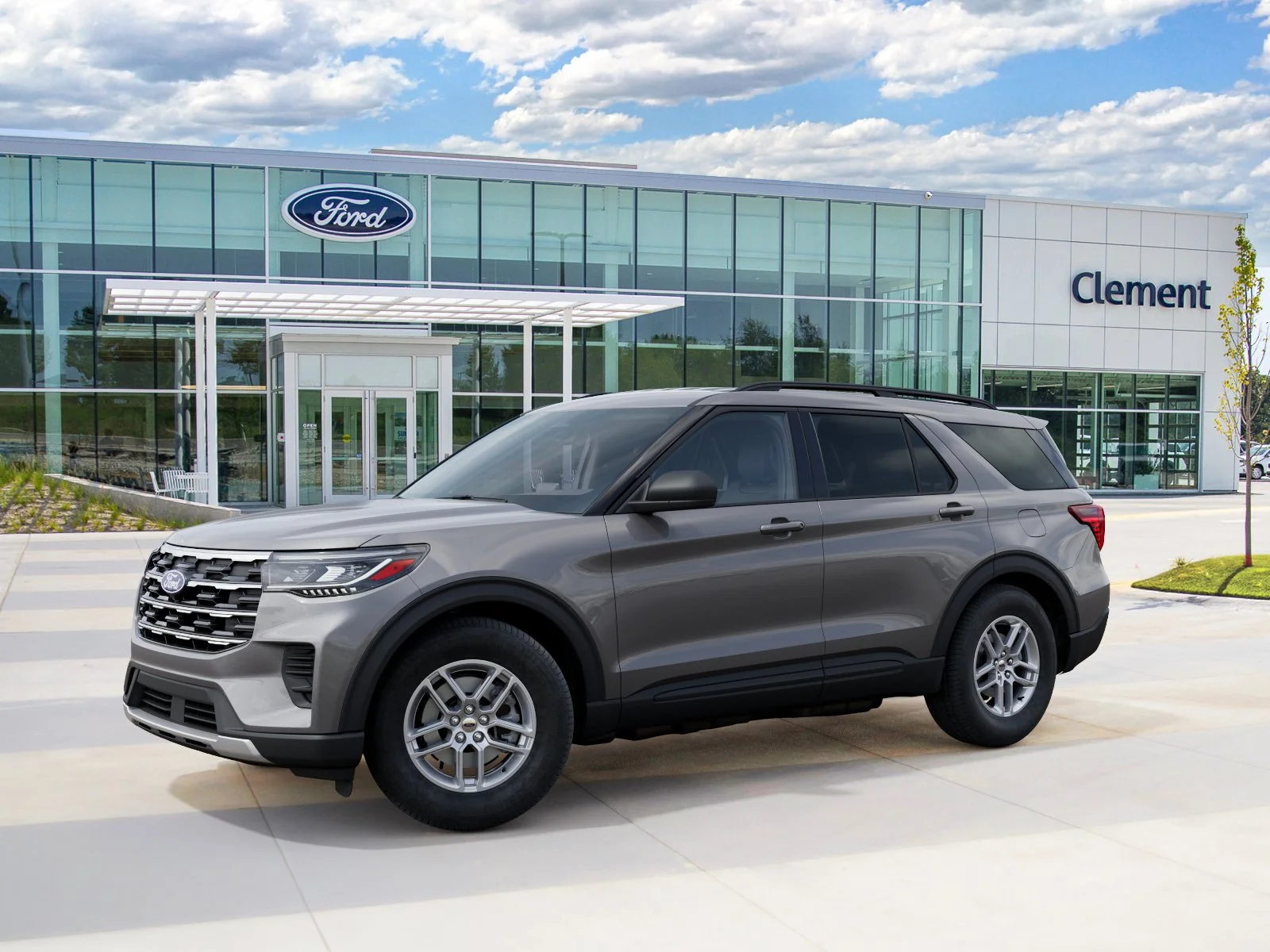 New 2027 Carbonized Gray Metallic Ford Active image 1