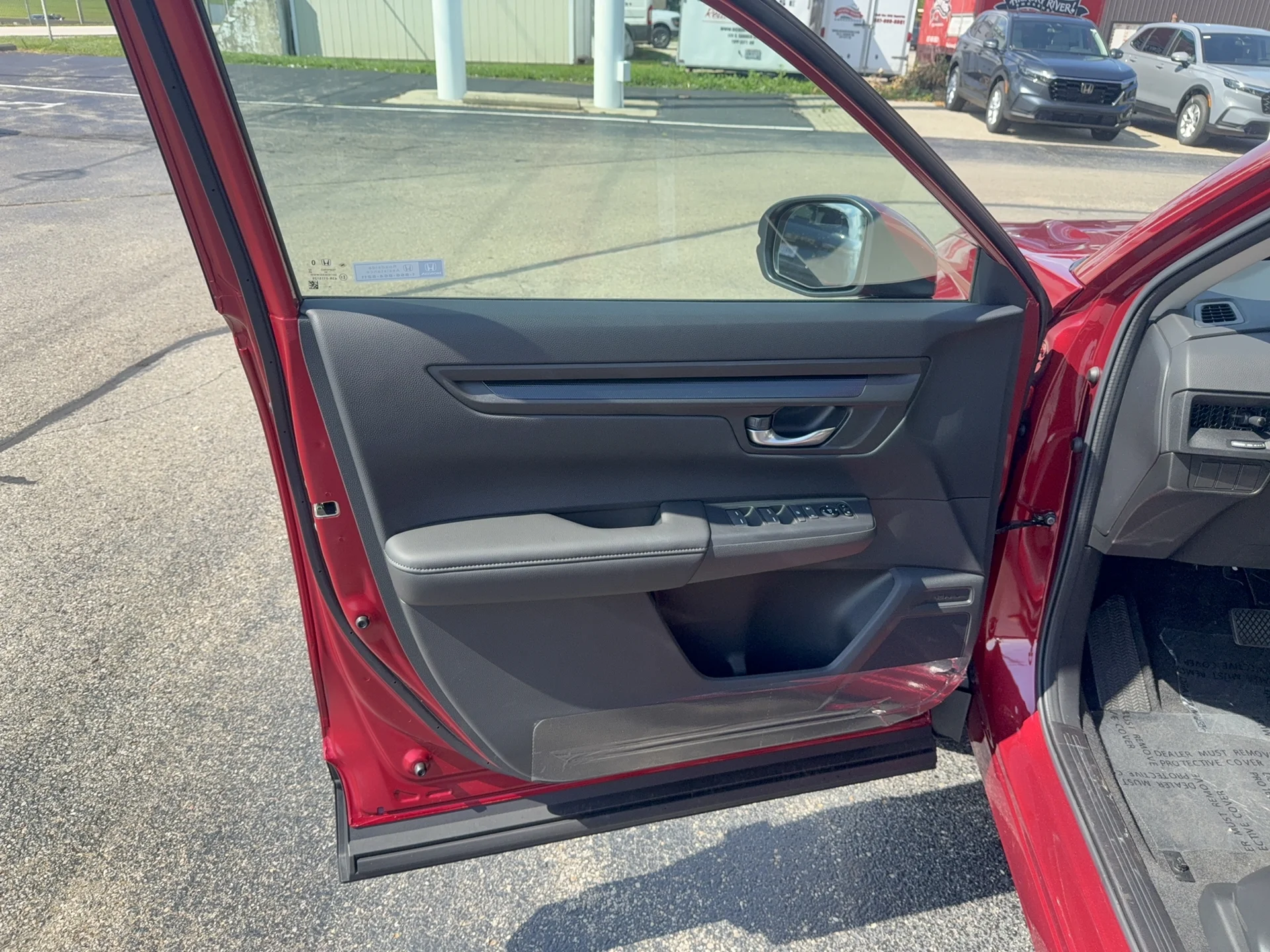 New 2026 Radiant Red Metallic Honda LX image 12
