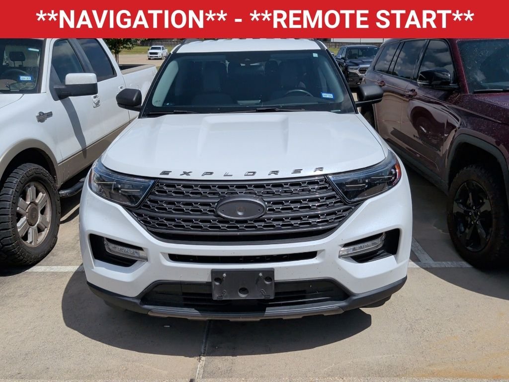 Used 2021 Ford Explorer XLT with VIN 1FMSK7DH4MGA33121 for sale in Jacksonville, TX