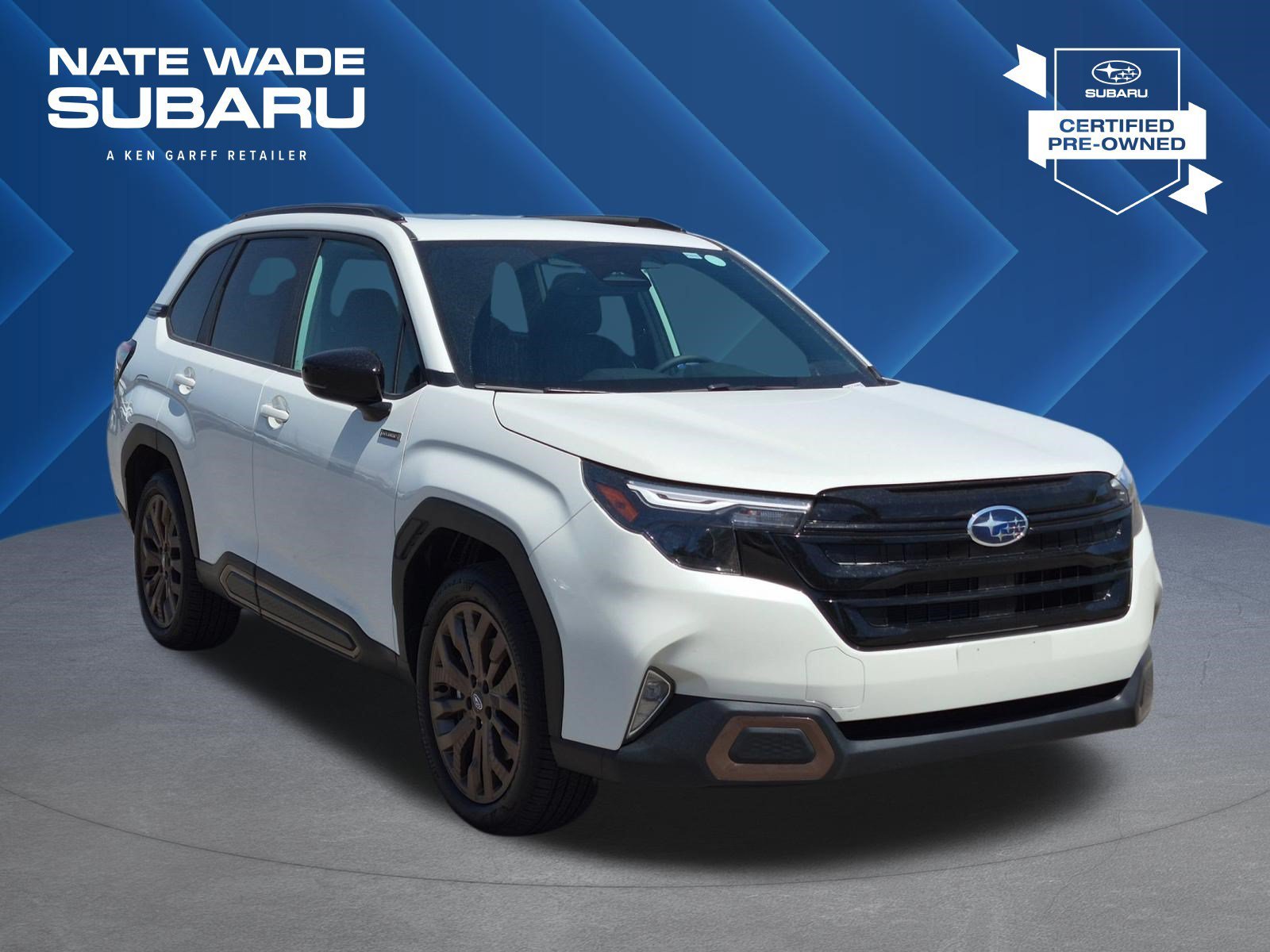 Used 2026 Crystal White Pearl Subaru Sport Hybrid image 1