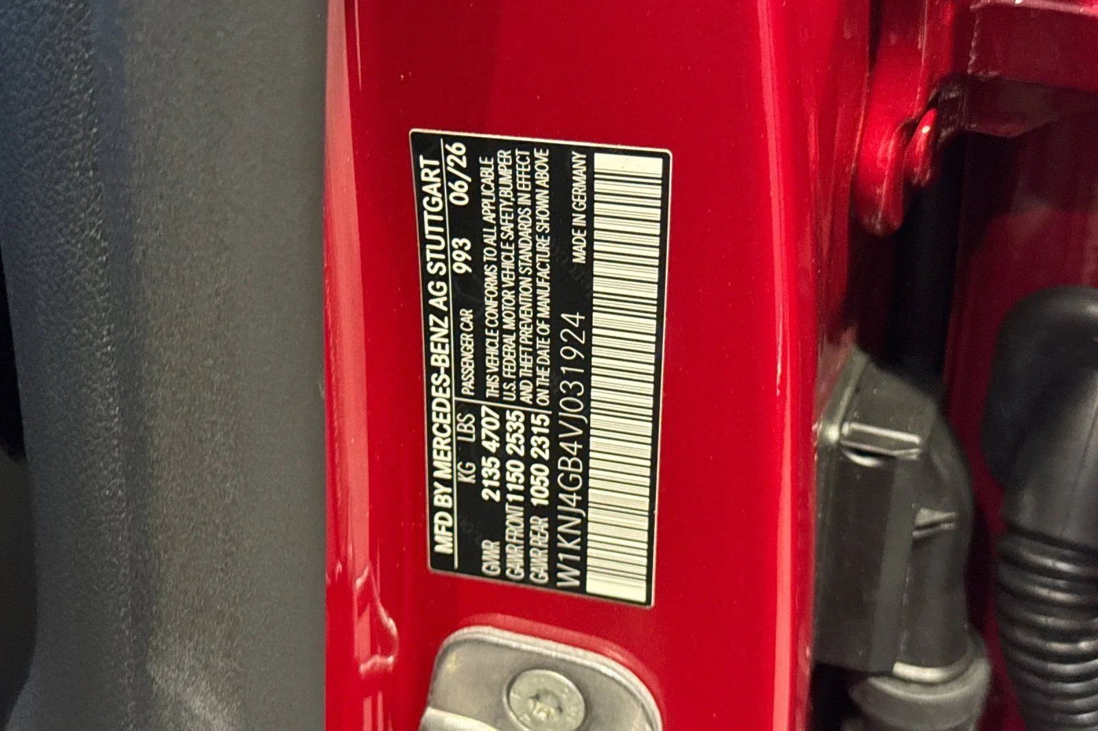 New 2027 MANUFAKTUR Patagonia Red Metallic Mercedes-Benz CLA 220 image 22