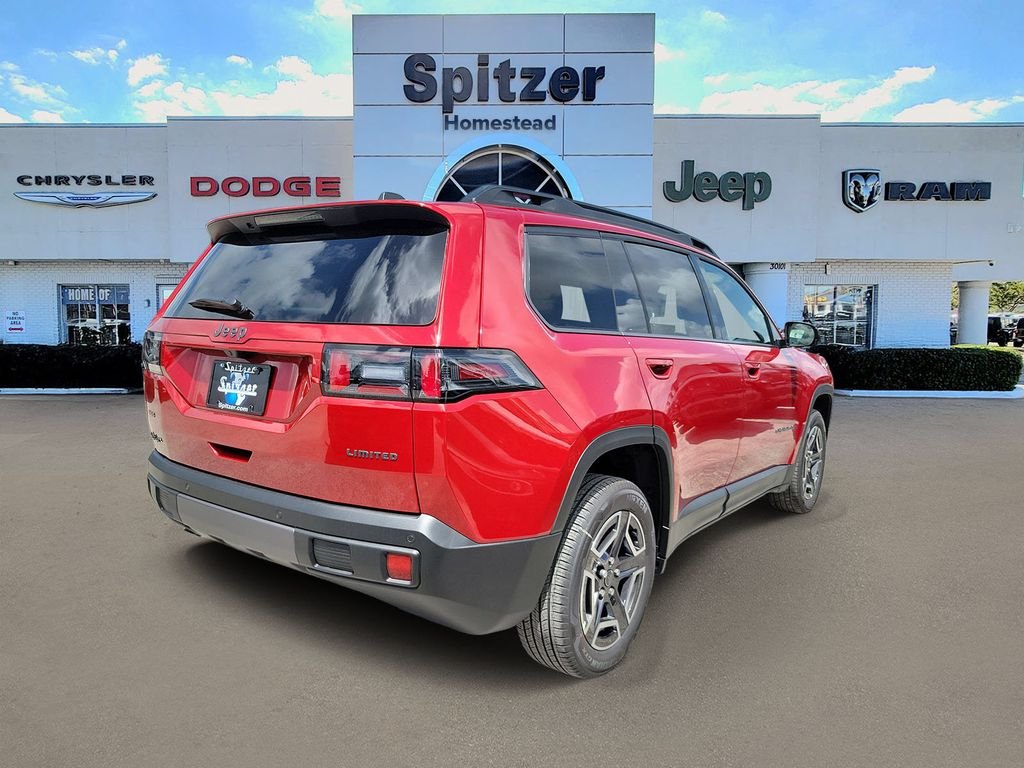 New 2026 Red Hot Pearl-Coat Exterior Paint Jeep Limited image 2