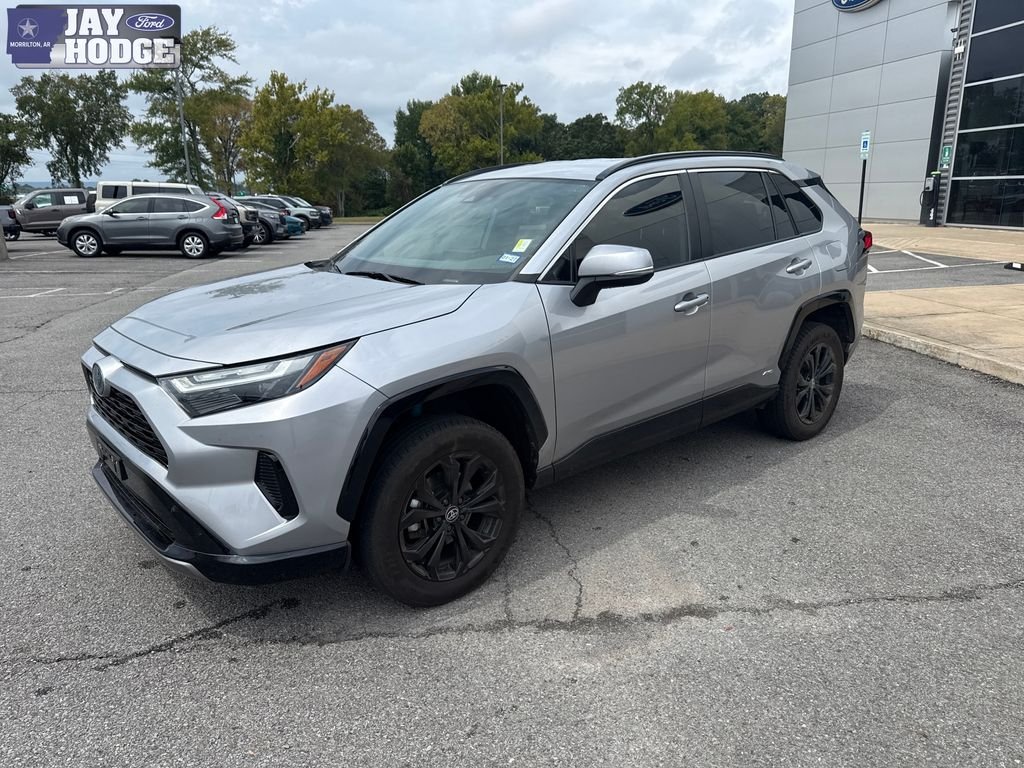 Used 2023 Silver Toyota SE image 2