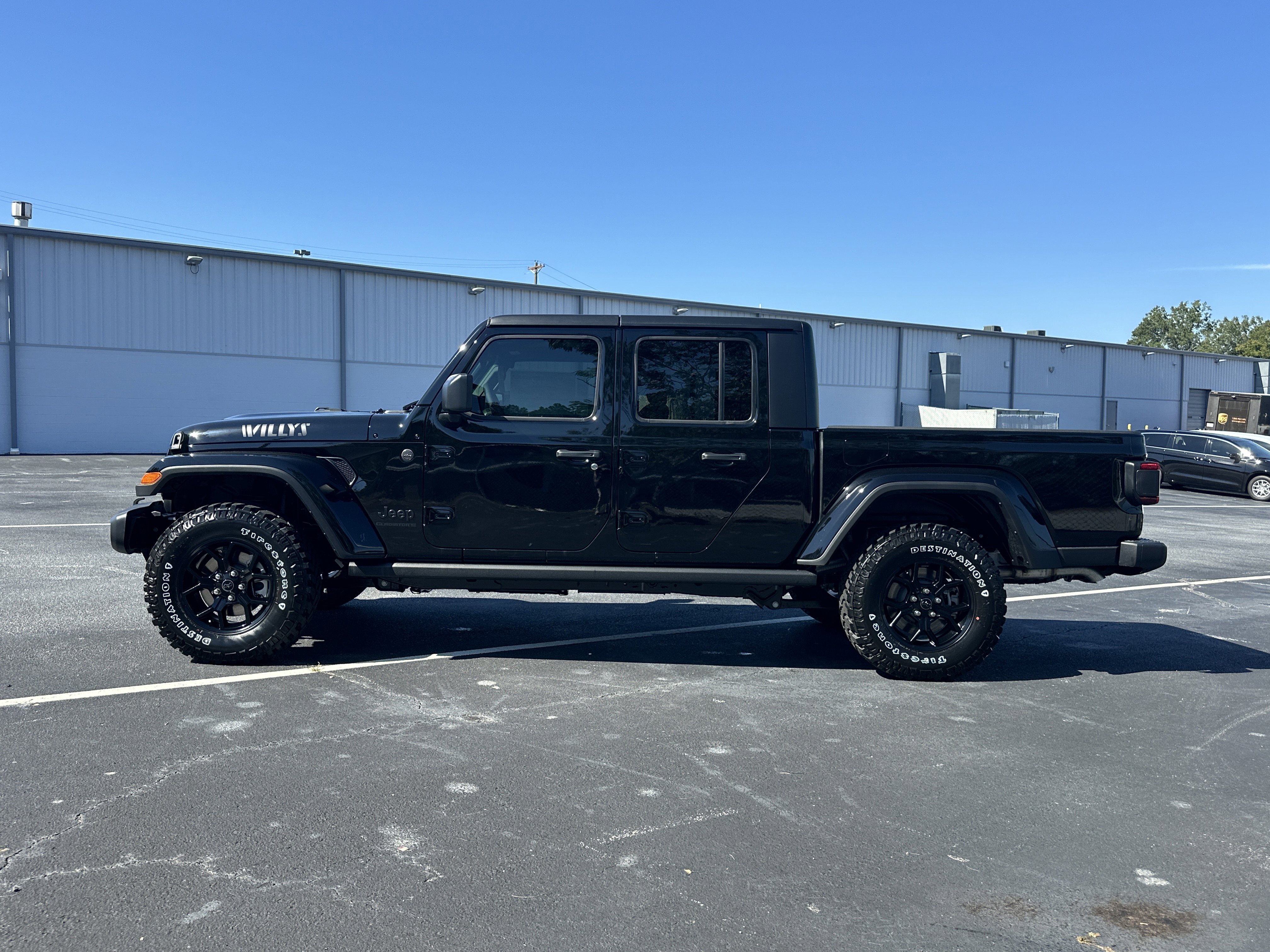 New 2025 Black Clear-Coat Exterior Paint Jeep Willys image 5