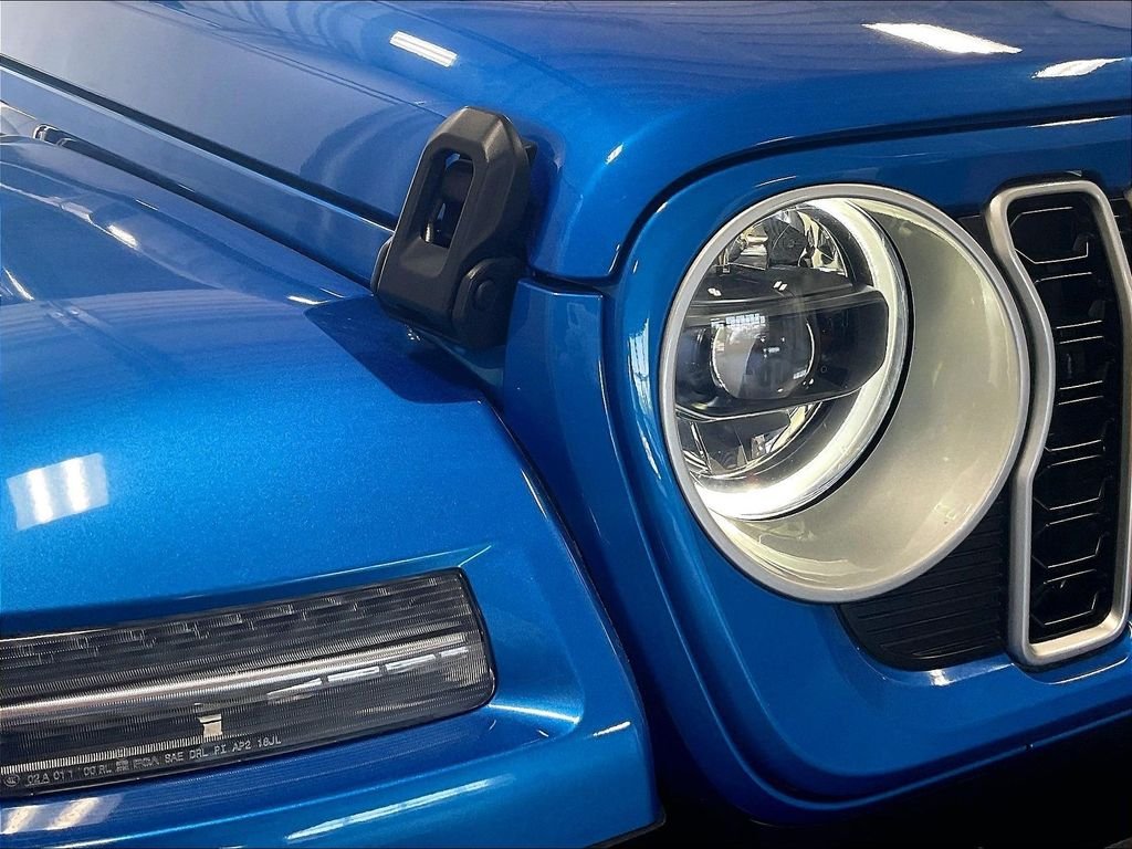 Used 2024 Blue Jeep Sahara 4xe image 32