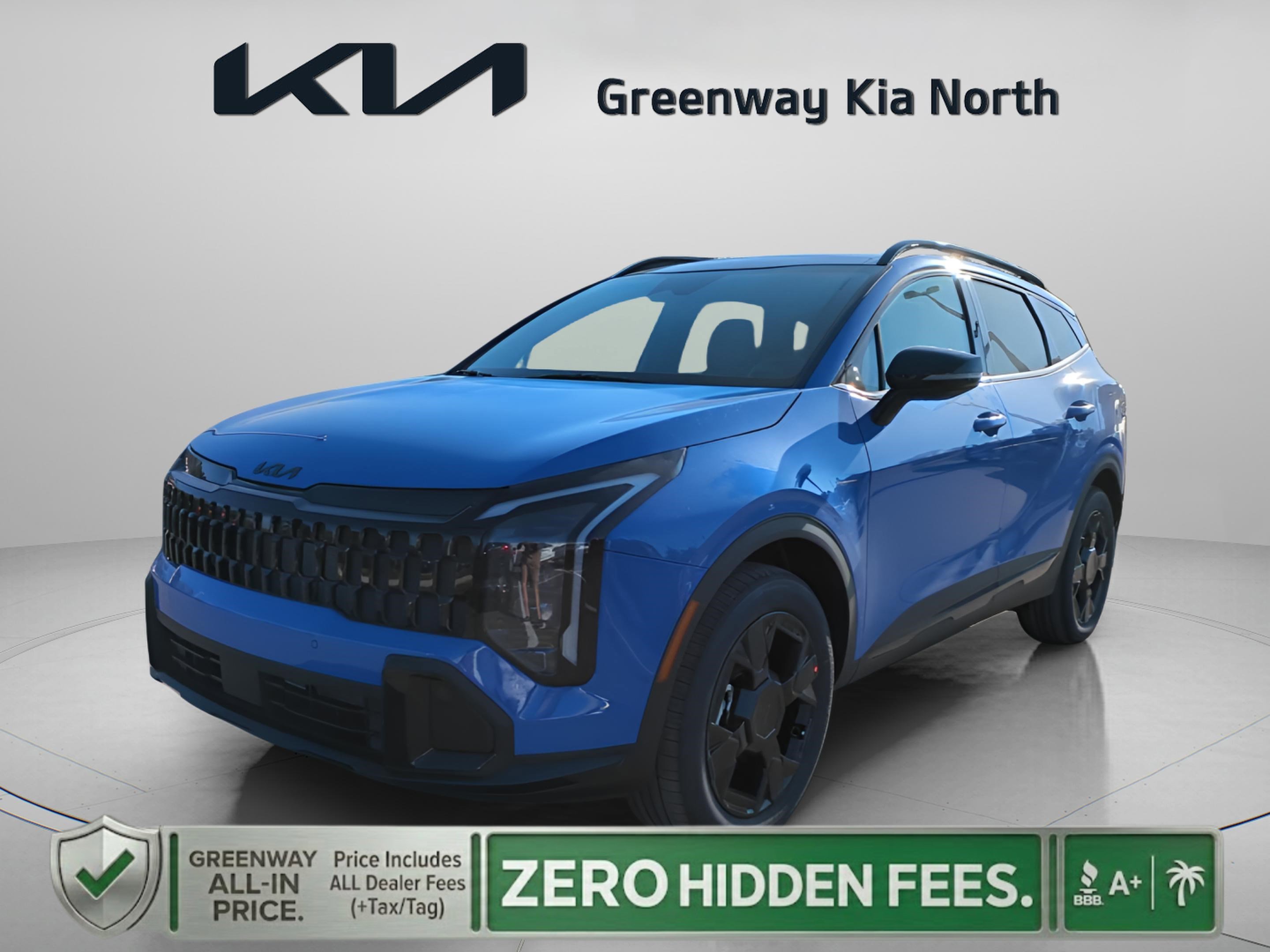 New 2026 Nebular Blue Kia X-Line image 4