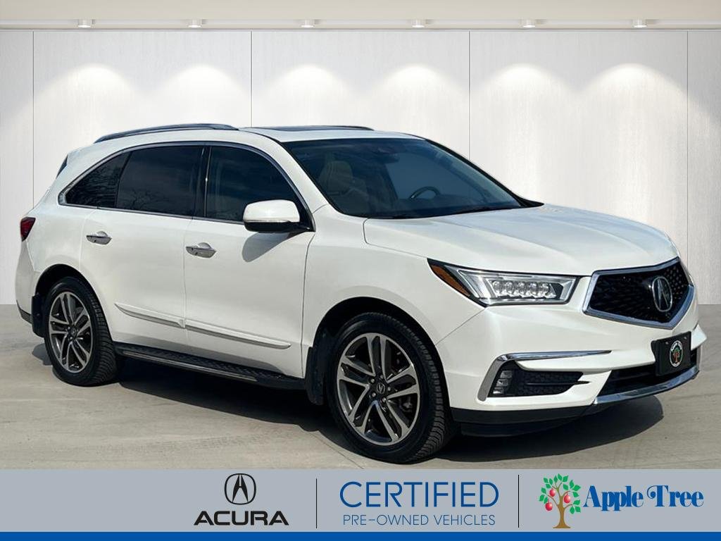 Certified 2017 Acura MDX Advance Package with VIN 5FRYD4H80HB006515 for sale in Fletcher, NC