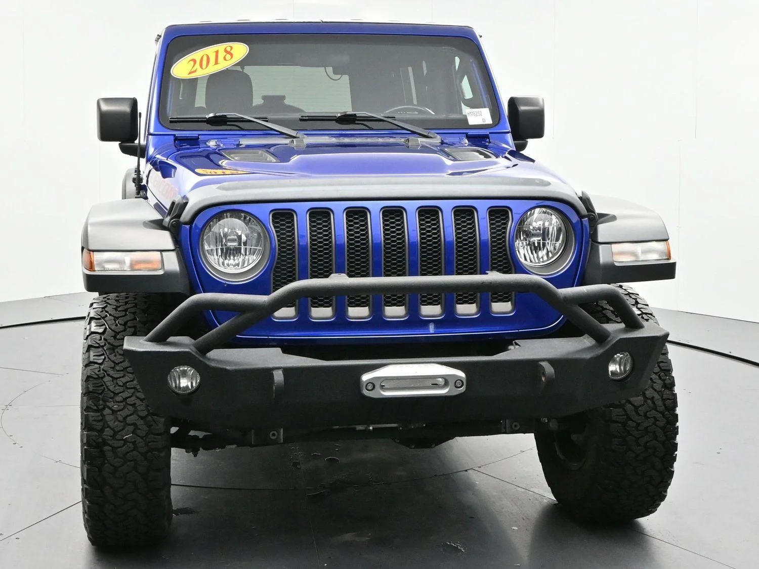 Used 2018 Ocean Blue Metallic Clearcoat Jeep Rubicon image 2