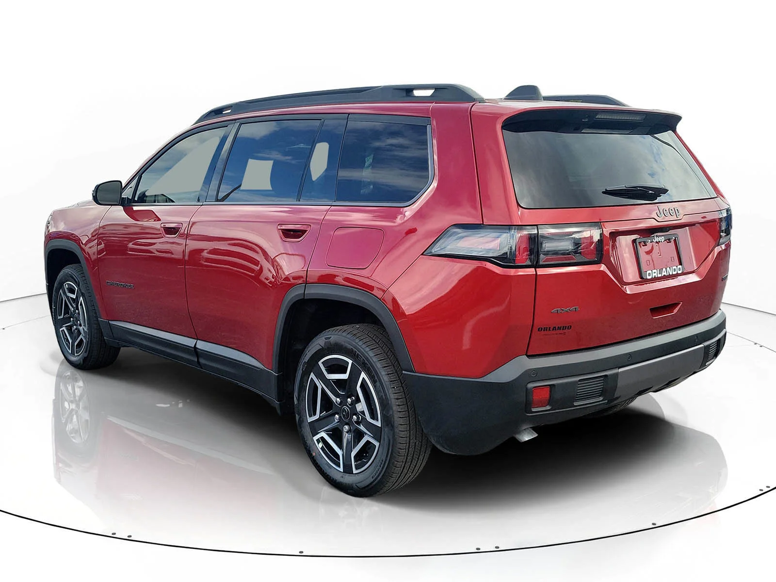 New 2026 Red Hot Pearlcoat Jeep Laredo image 3
