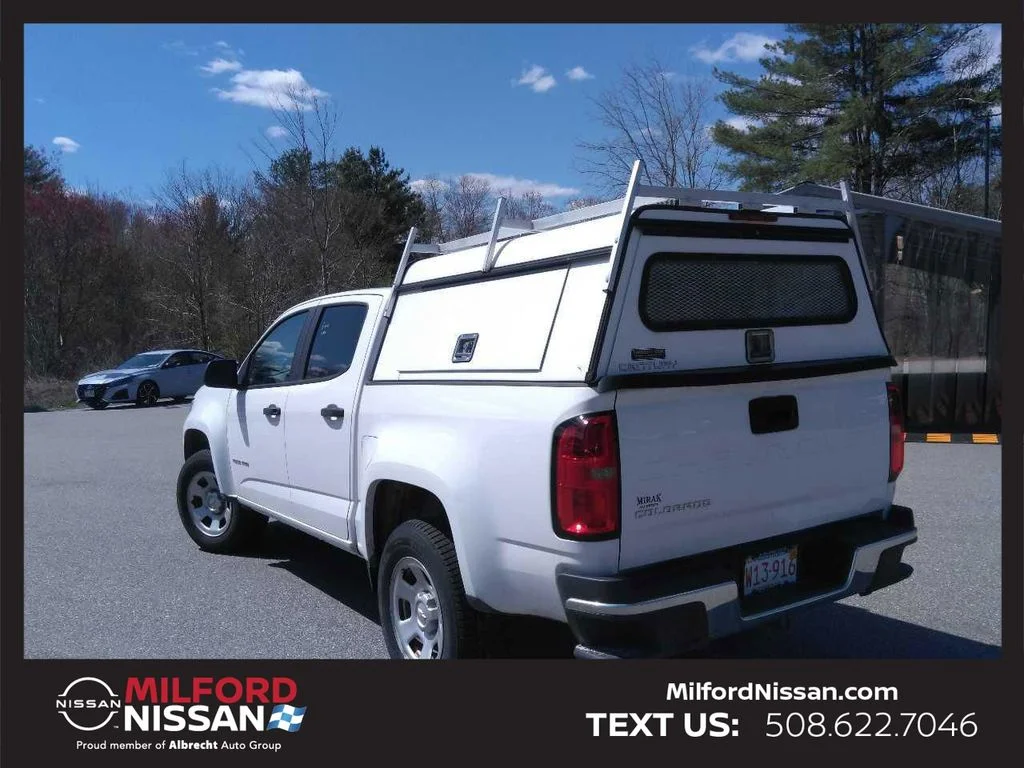 Used 2021 Chevrolet Colorado Work Truck with VIN 1GCGSBEA0M1179307 for sale in Milford, MA