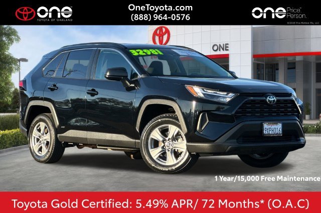 Certified Used 2025 Black Toyota LE image 1