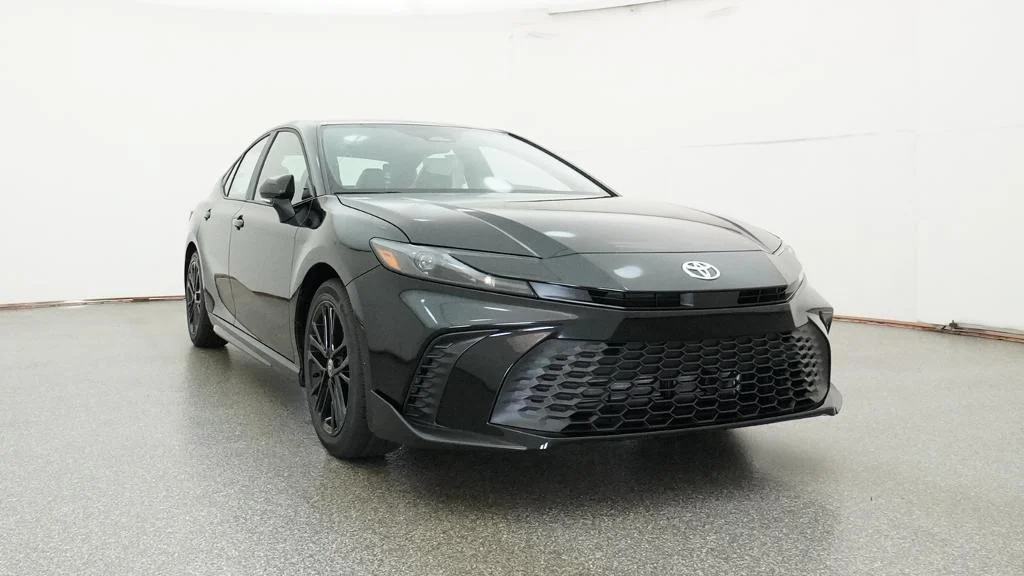 New 2026 Midnight Black Metallic Toyota SE image 7