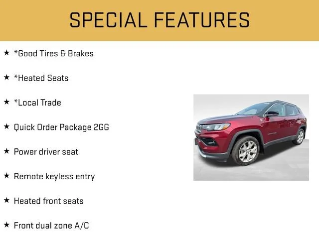Used 2022 Red Jeep Limited image 6