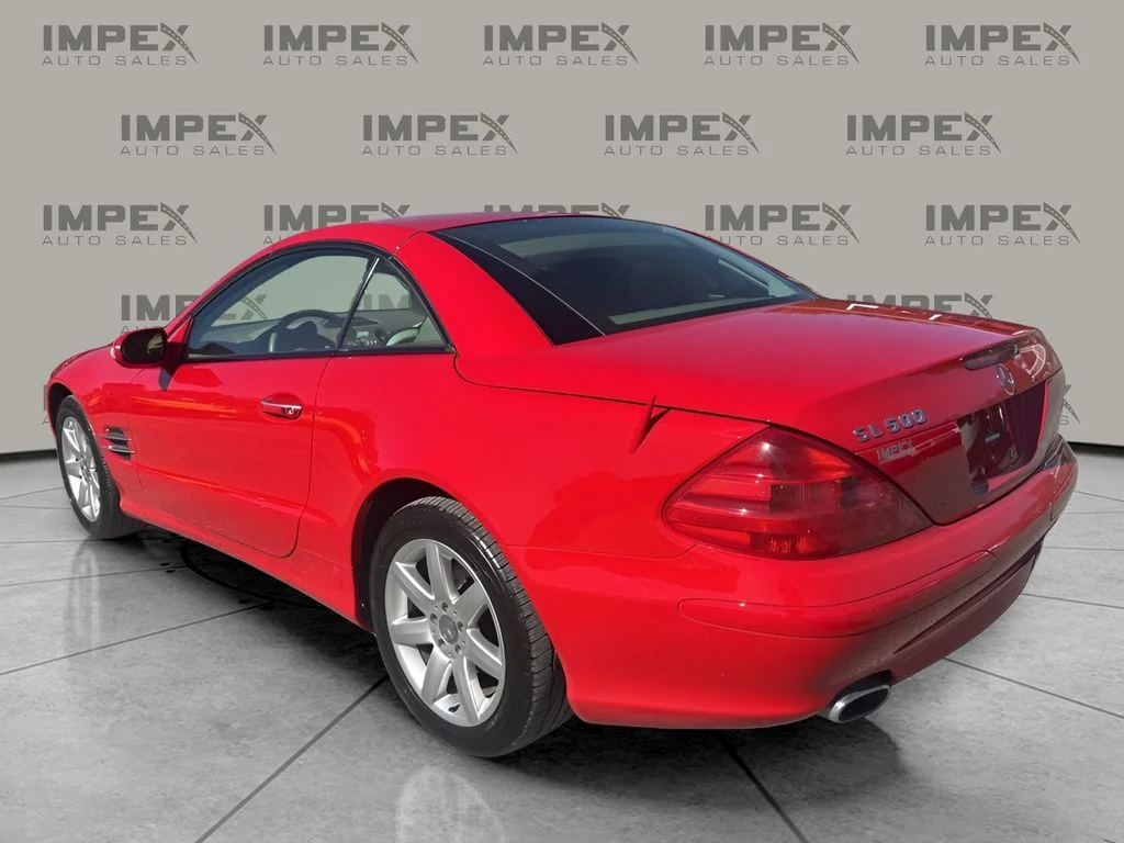 Used 2003 Red Mercedes-Benz SL 500 image 3