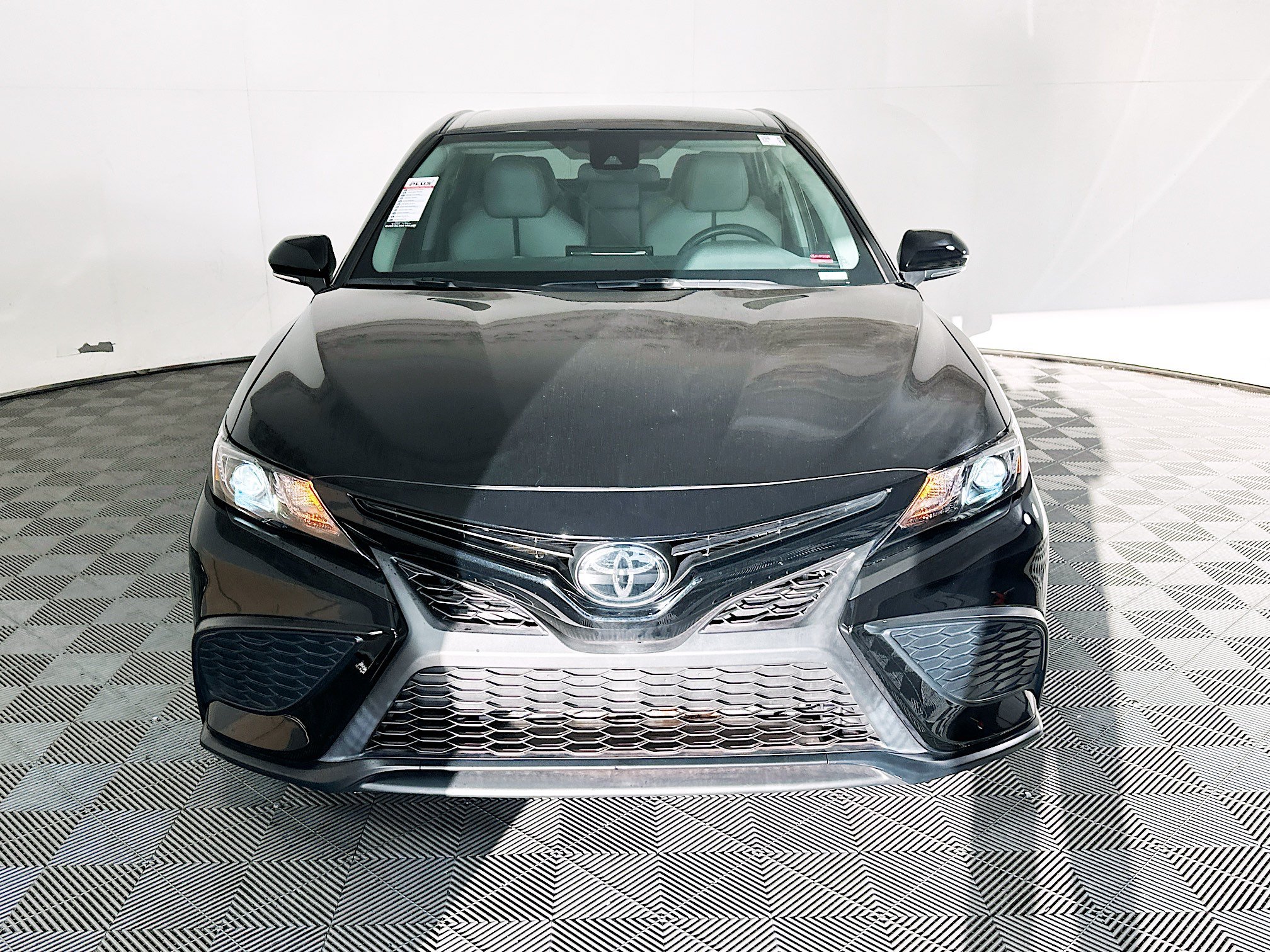 Certified Used 2023 Midnight Black Metallic Toyota SE image 8