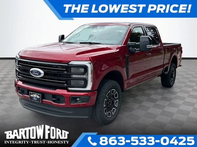 New 2026 Ruby Red Metallic Ford Platinum image 1