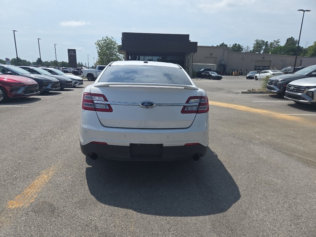 Used 2017 White Platinum Metallic Tri-Coat Ford SHO image 4