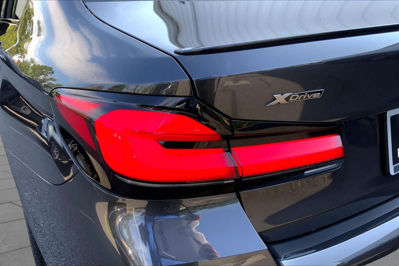 Certified Used 2023 Dark Graphite Metallic BMW M550i xDrive image 27