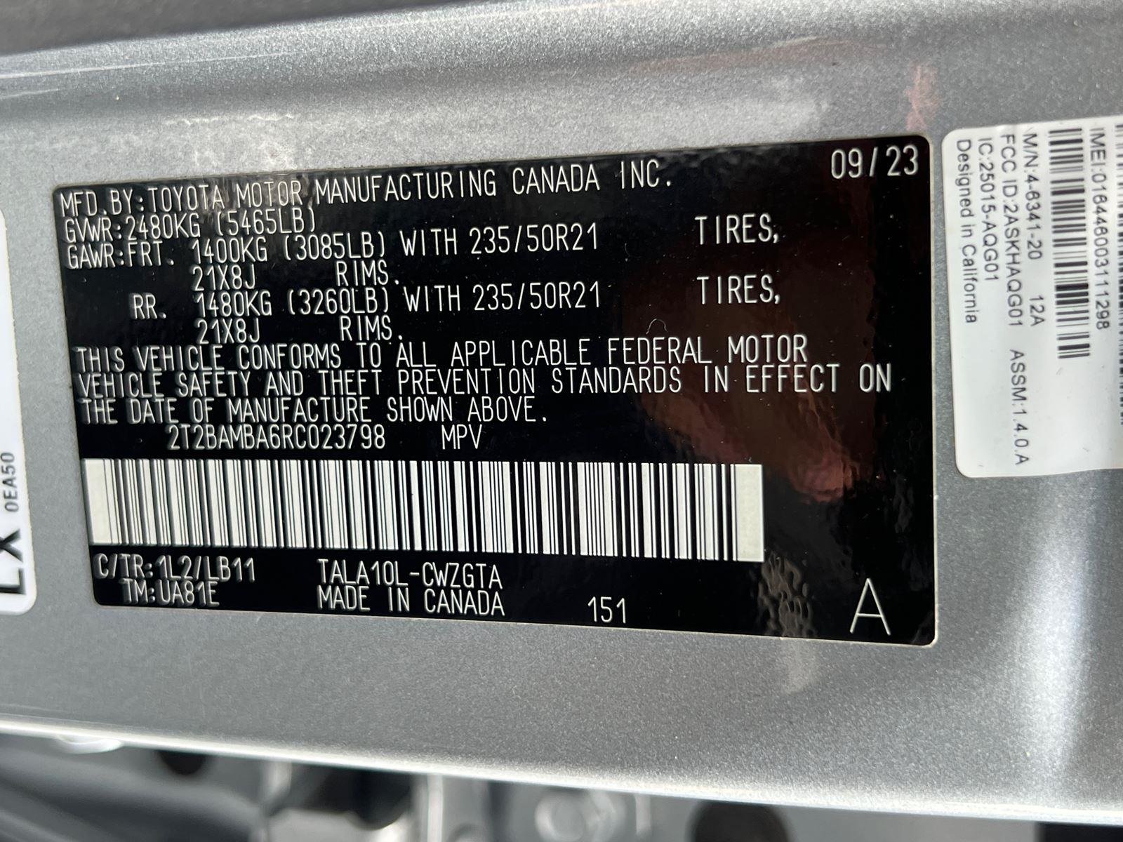 Certified Used 2024 IRIDIUM Lexus 350 Premium Plus image 34