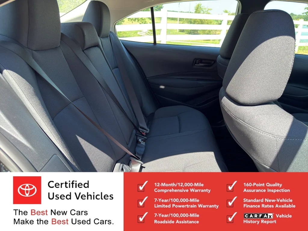 Certified Used 2026 Midnight Black Metallic Toyota LE image 13
