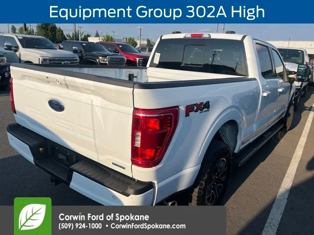 Used 2023 Oxford White Ford XLT image 4