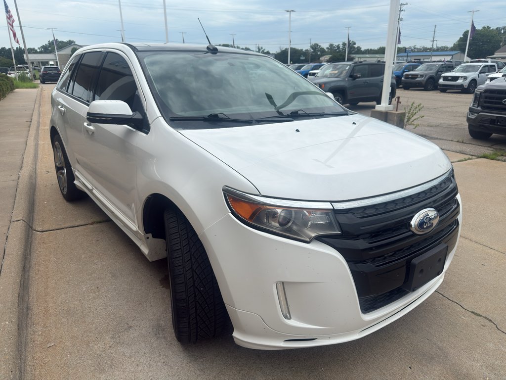 Used 2013 White Platinum Tri-Coat Metallic Ford Sport image 6
