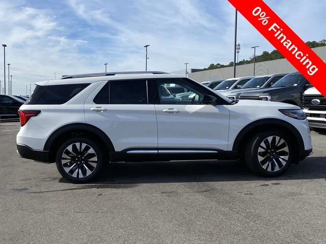 New 2026 White Ford Platinum image 2