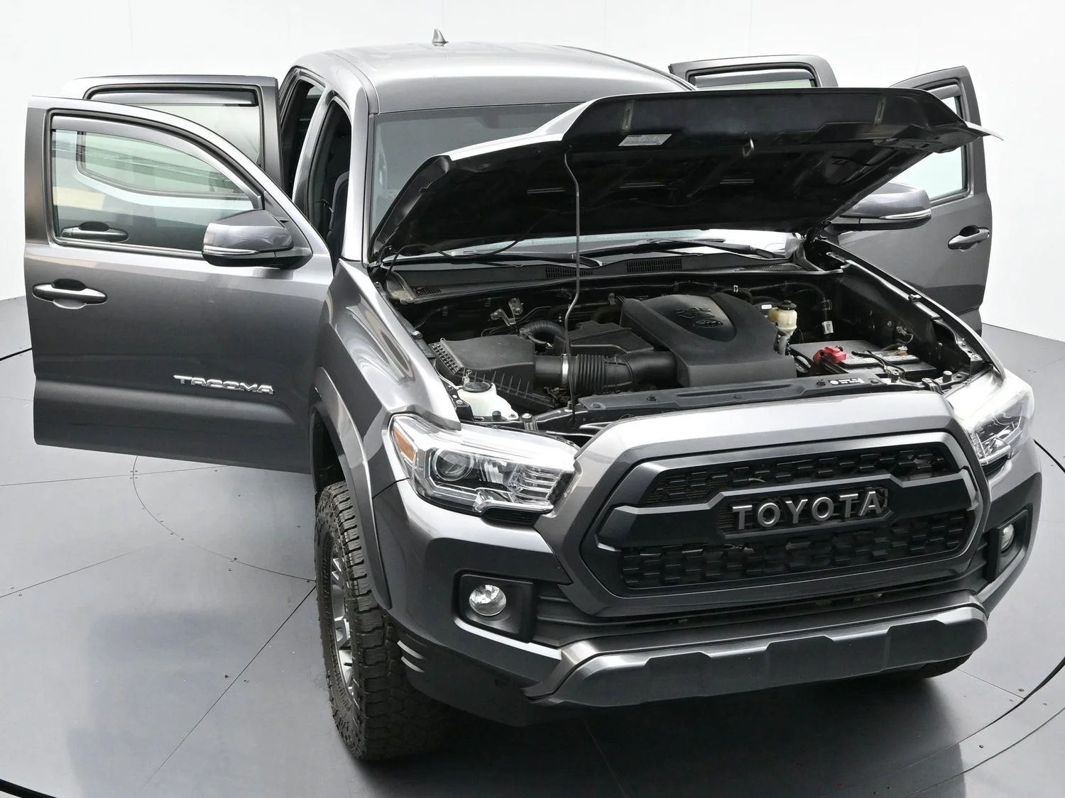 Used 2017 Magnetic Gray Metallic Toyota TRD Sport image 45
