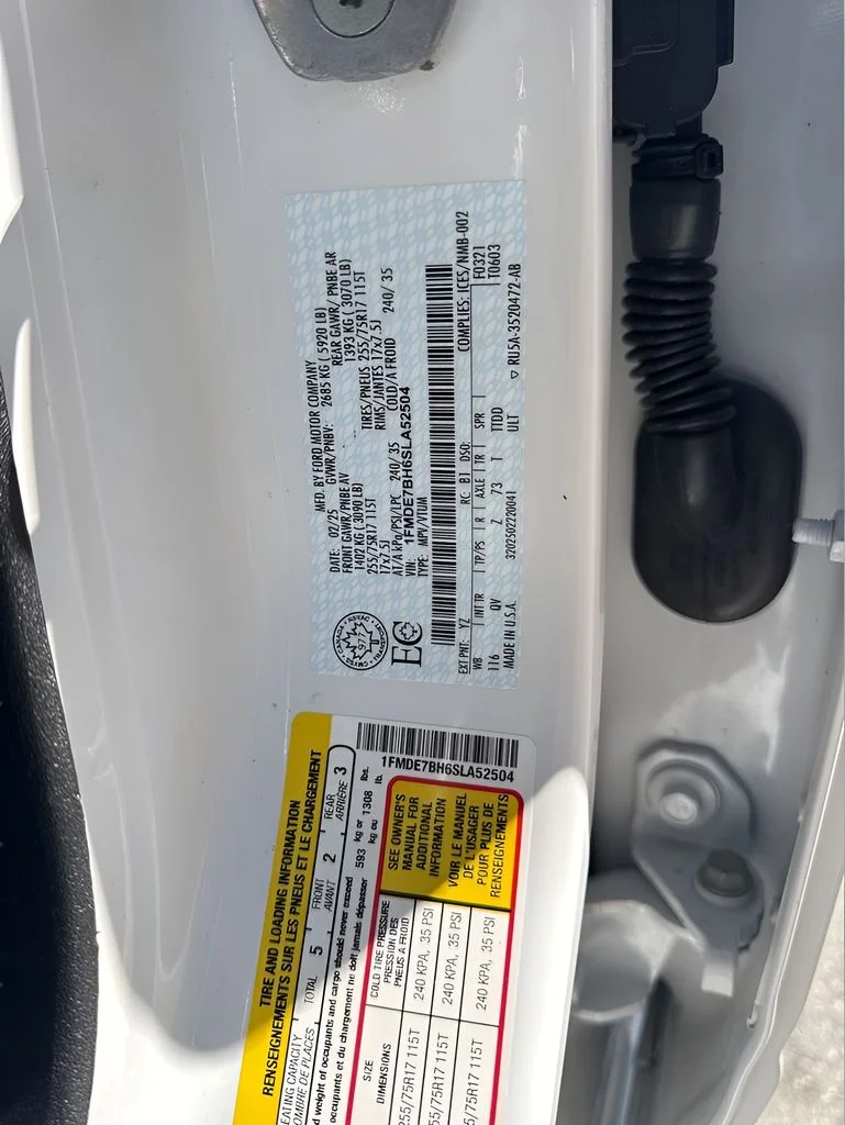 Used 2025 White Ford Big Bend image 27