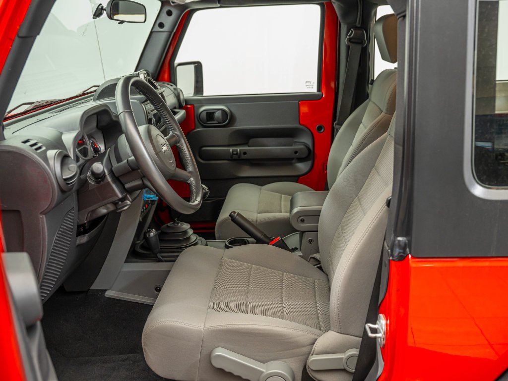 Used 2008 Flame Red Clearcoat Jeep Rubicon image 19