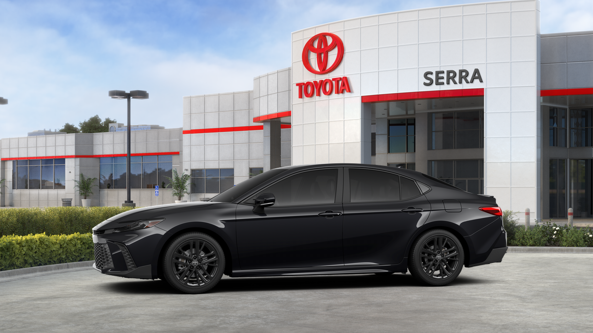 New 2026 Midnight Black Metallic Toyota SE image 3