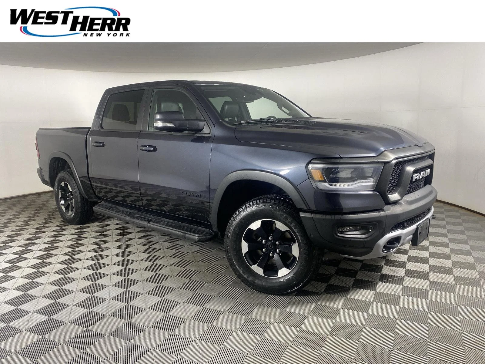 Used 2021 Maximum Steel Metallic Clearcoat Ram Rebel image 1
