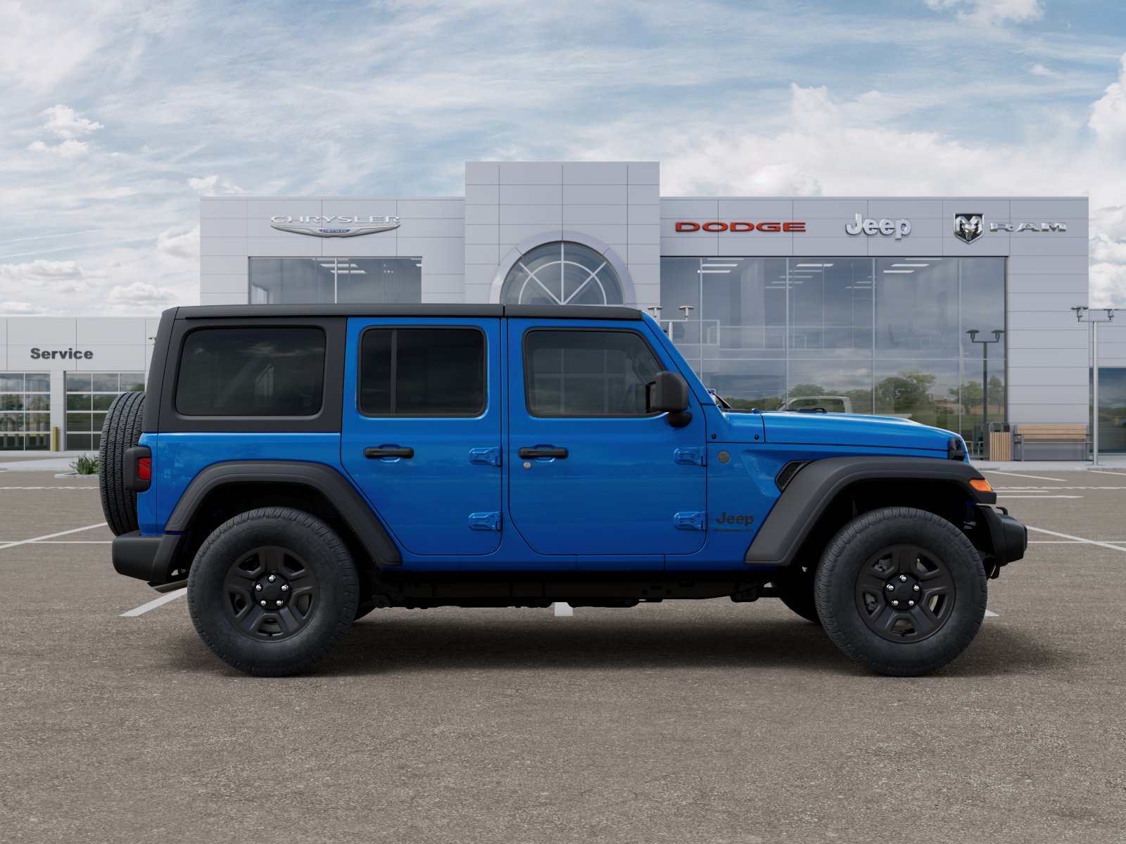 New 2026 Hydro Blue Pearlcoat Jeep Sport image 50