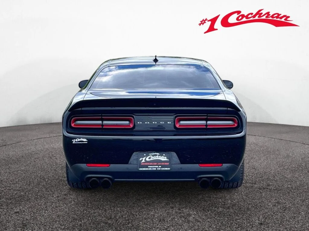 Used 2021 Pitch Black Clearcoat Dodge R/T Scat Pack image 8
