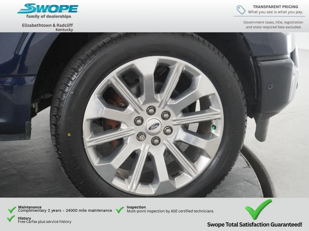 Used 2023 Blue Ford Limited image 35