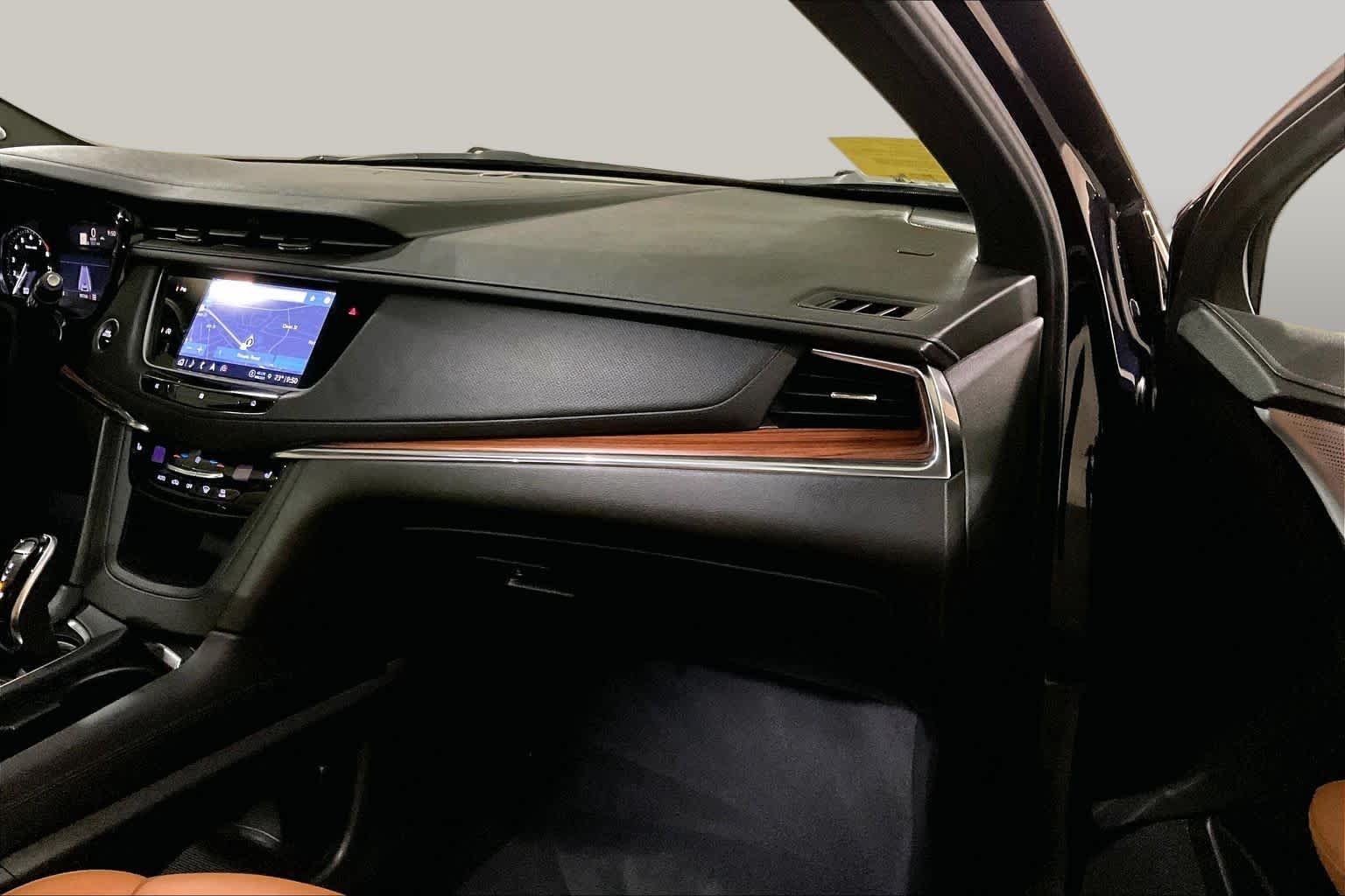 Used 2021 Dark Moon Blue Metallic Cadillac AWD Premium Luxury image 18