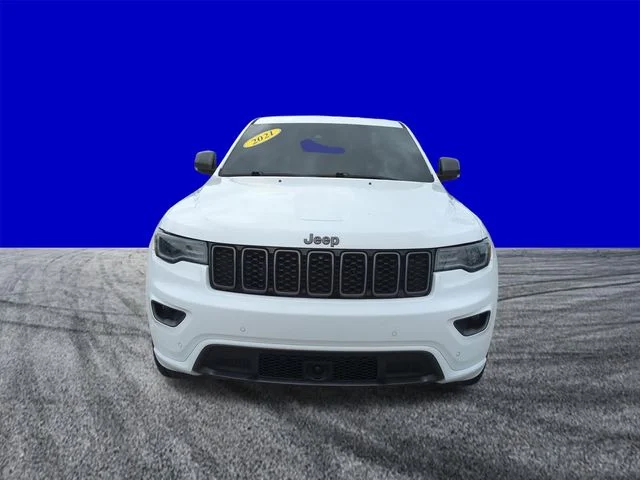 Certified Used 2021 Bright White Clearcoat Jeep Limited image 9