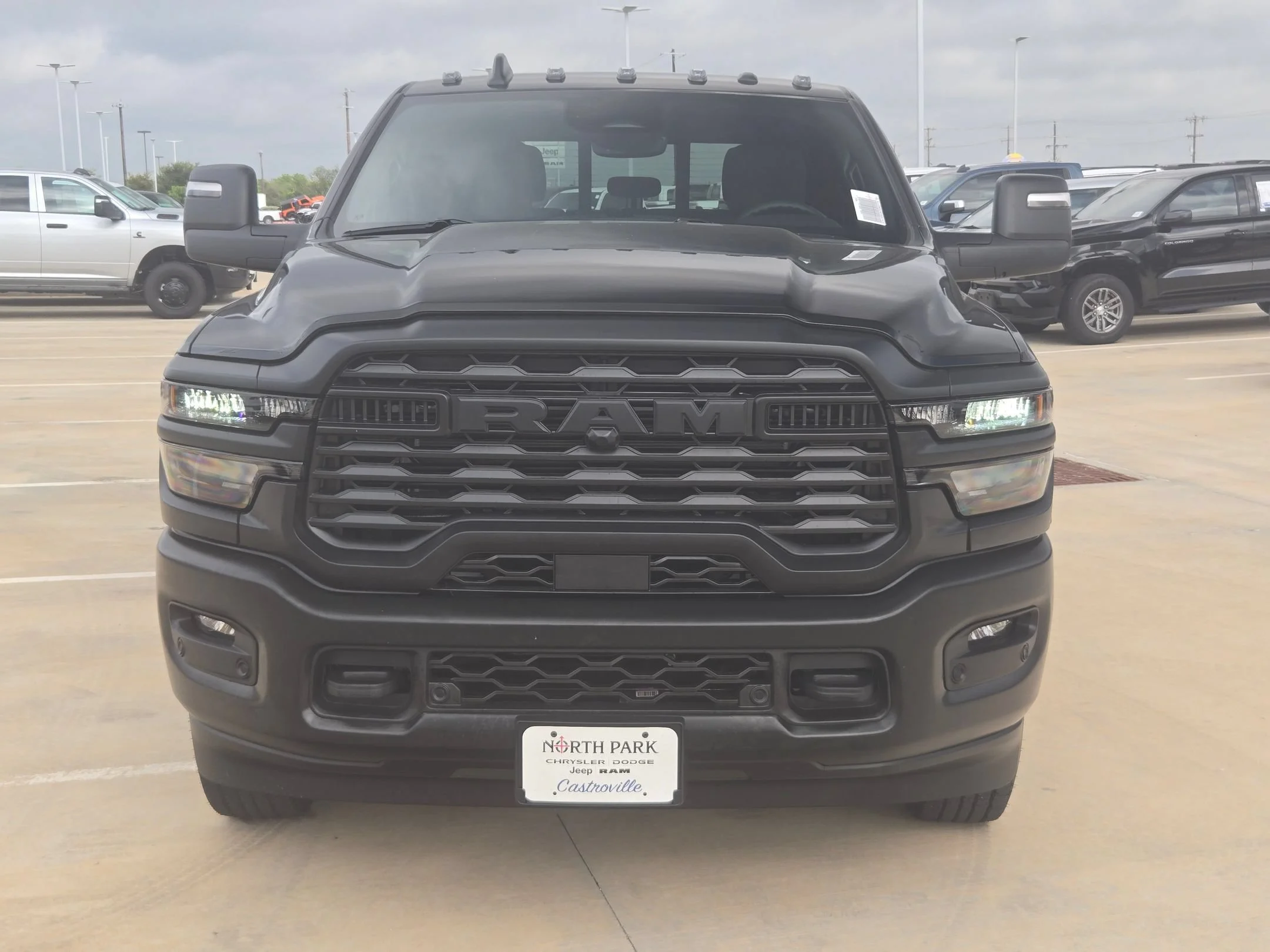 New 2026 Diamond Black Crystal Pearlcoat RAM Tradesman image 8