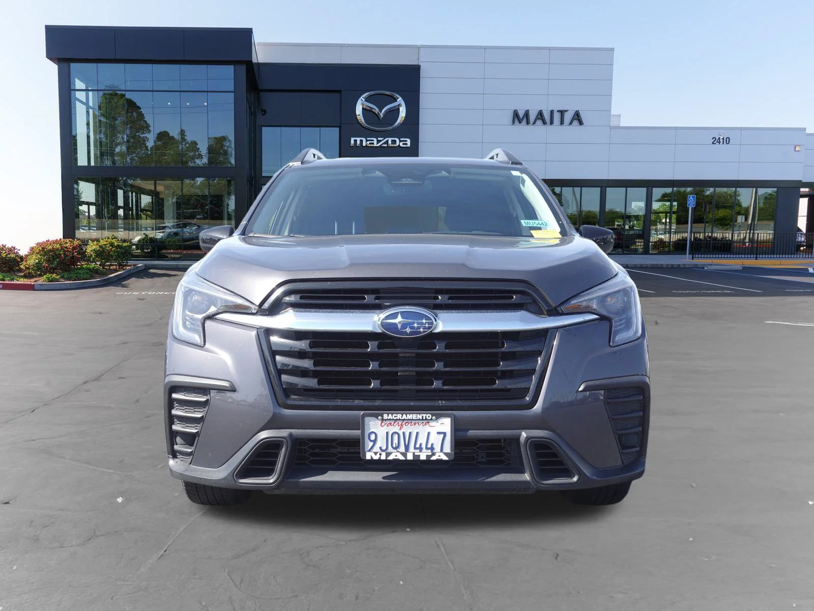 Used 2023 Magnetite Gray Metallic Subaru Base image 8
