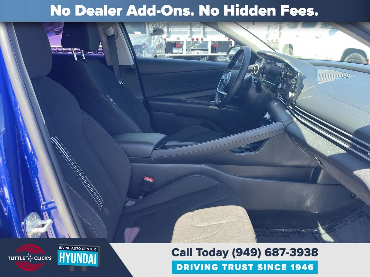 Used 2022 Intense Blue HYUNDAI SEL image 25